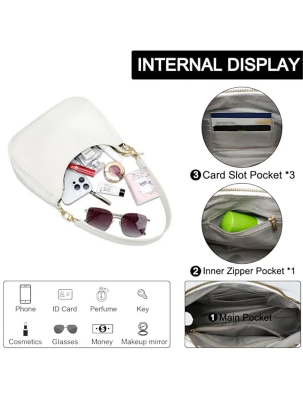 Shoulder Bag for Women Cute Hobo Purses and Handbags Underarm Purse